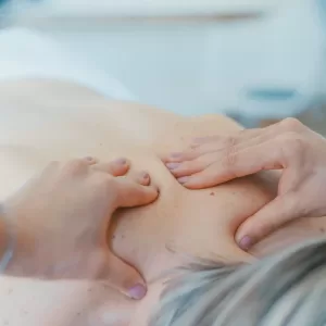 massage patient getting treatment